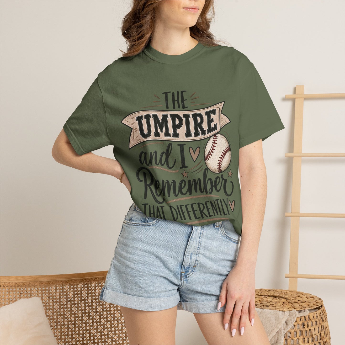 The Umpire t-shirt - Unisex Garment-Dyed T-shirt