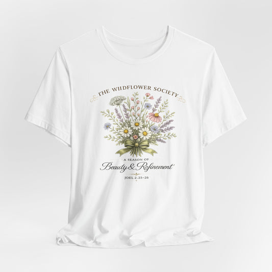 The Wildflower Society - Unisex Jersey Short Sleeve Tee