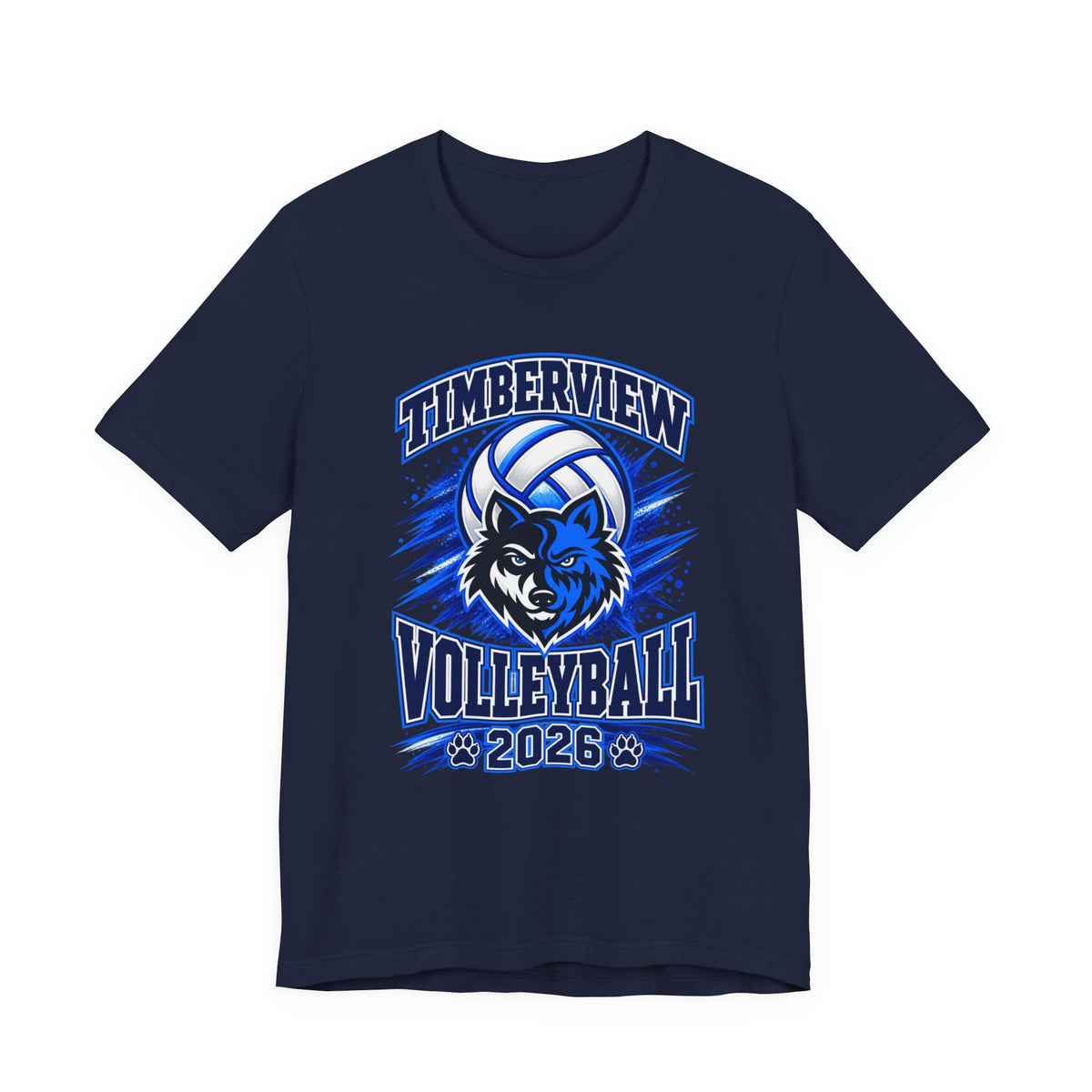 Timberview Volleyball 2026 Wolf Team T-Shirt
