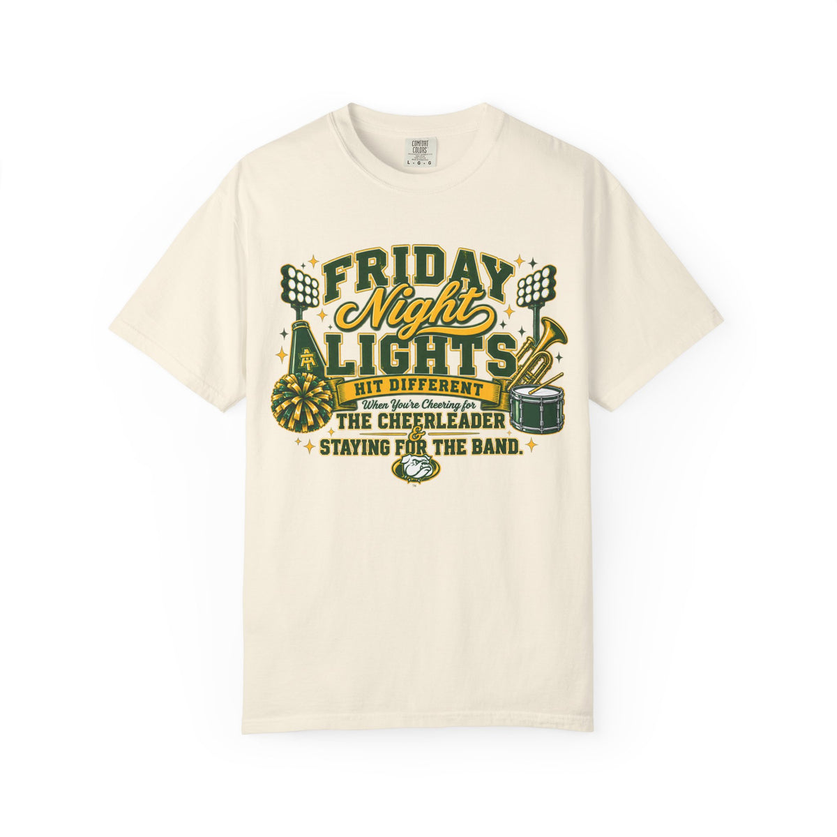 Friday Night Lights Football T-Shirt — Cheerleader & Band School Spirit Tee
