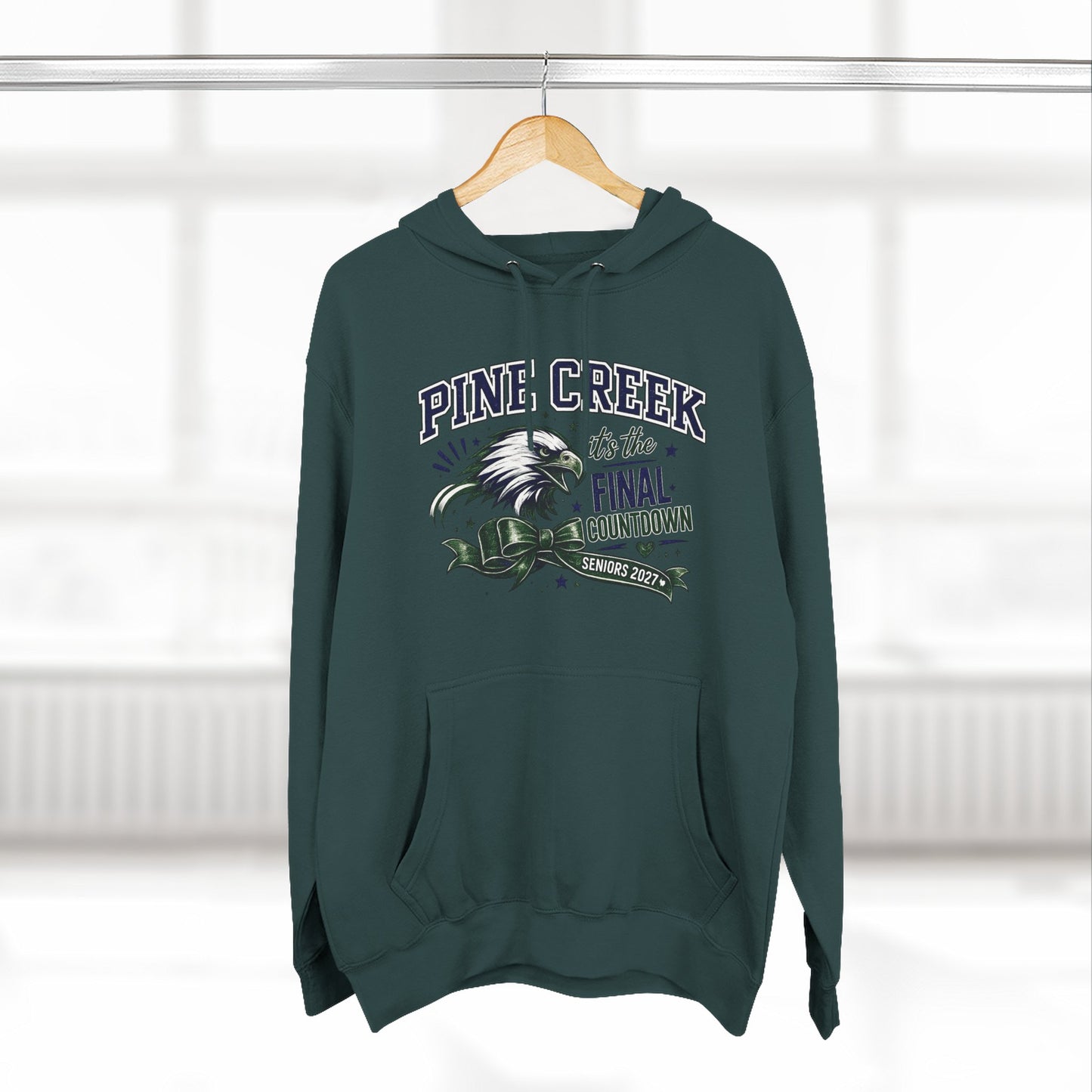 Pine Creek Custom Senior Three-Panel Fleece Hoodie