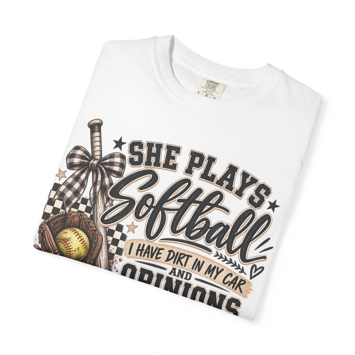 Softball humor - Unisex Garment-Dyed T-shirt
