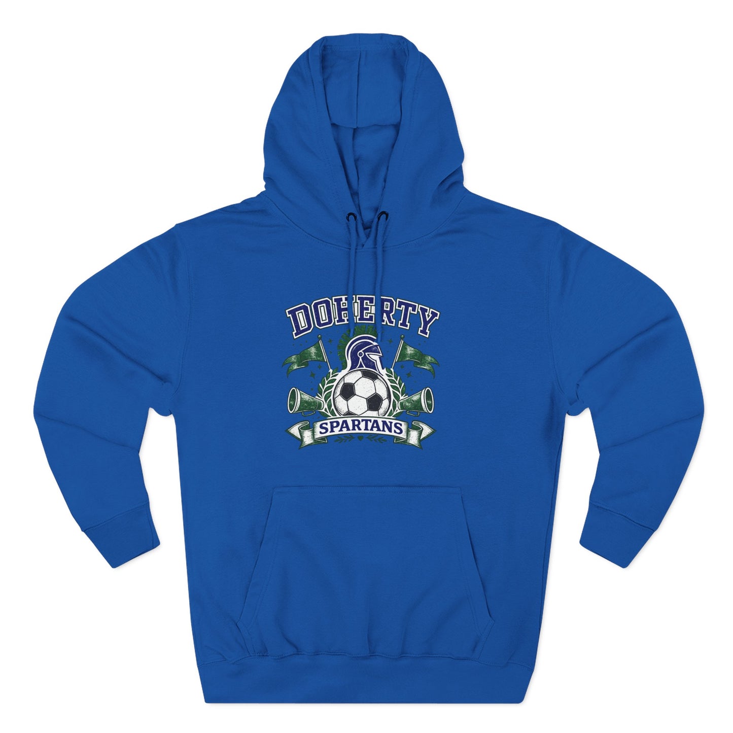 Doherty Custom Soccer Three-Panel Fleece Hoodie