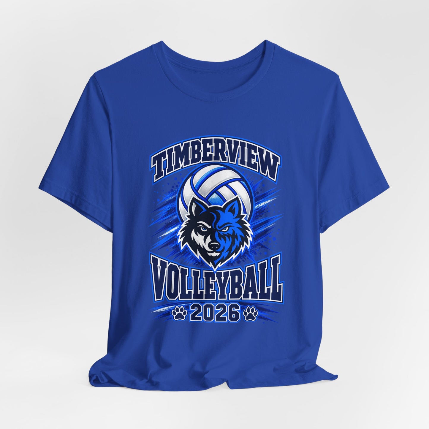 Timberview Volleyball 2026 Wolf Team T-Shirt