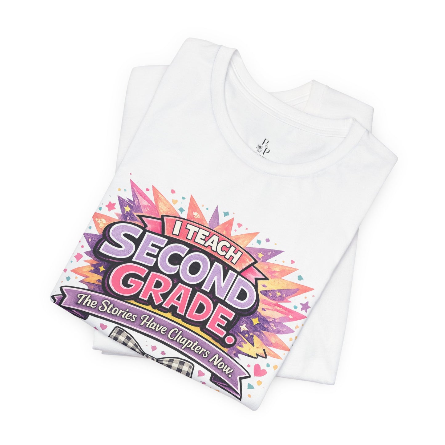 I Teach Second Grade - Unisex Jersey Short Sleeve Tee