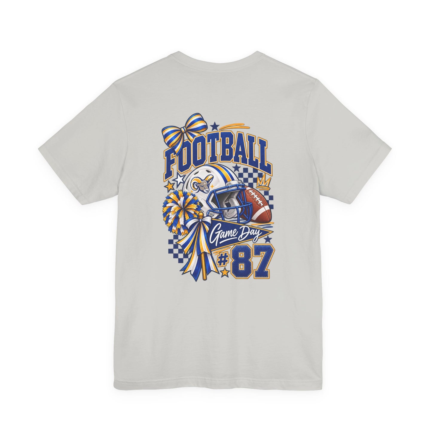 Rams 87 Football Pocket Tee