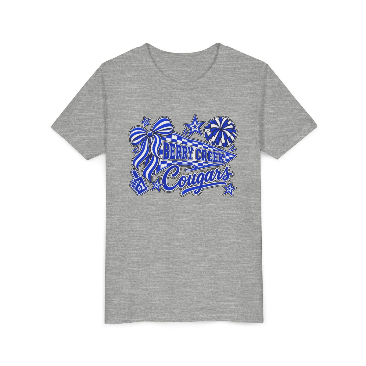 Berry Creek Custom Sideline Youth Short Sleeve Tee