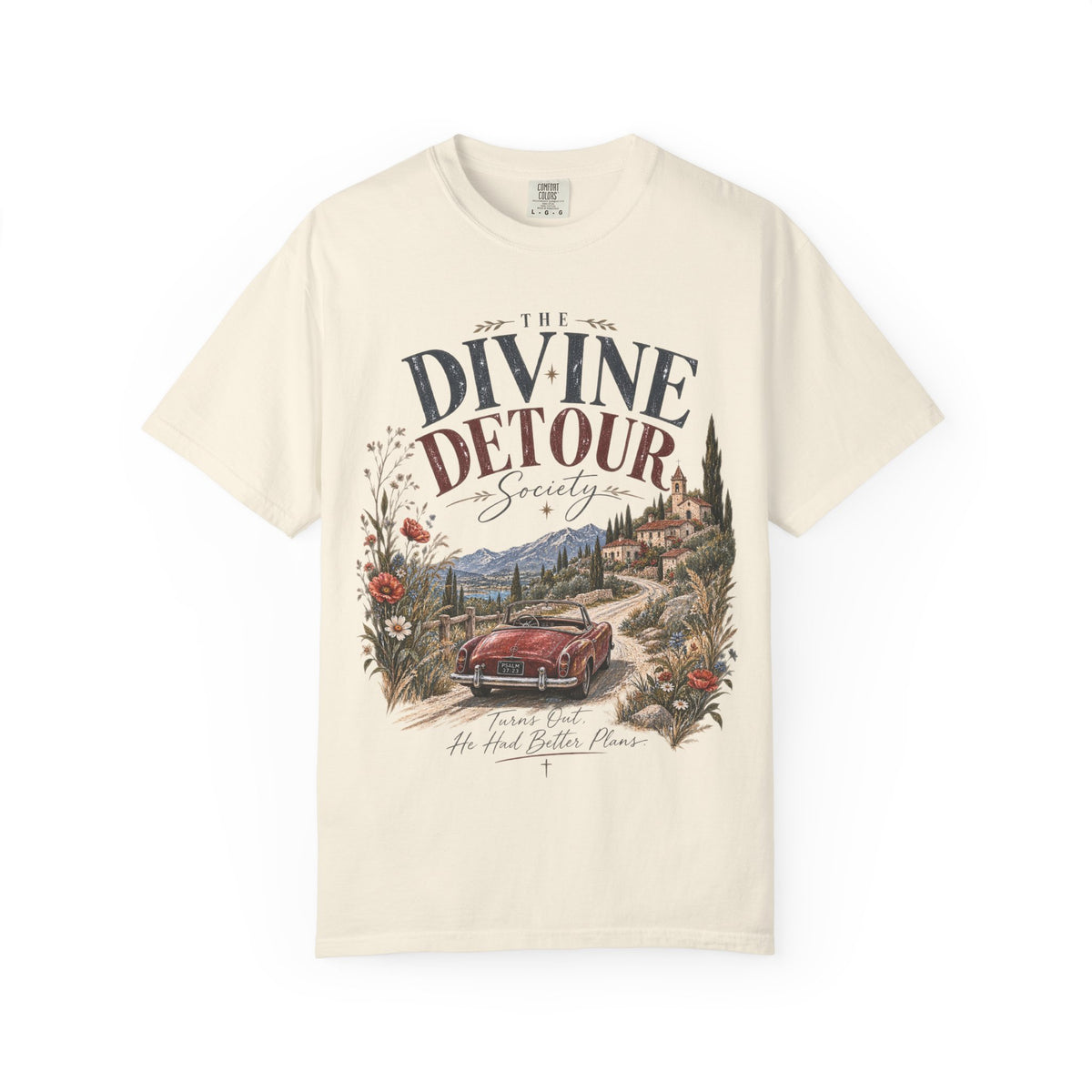 Divine Detour Vintage Road Trip T-Shirt