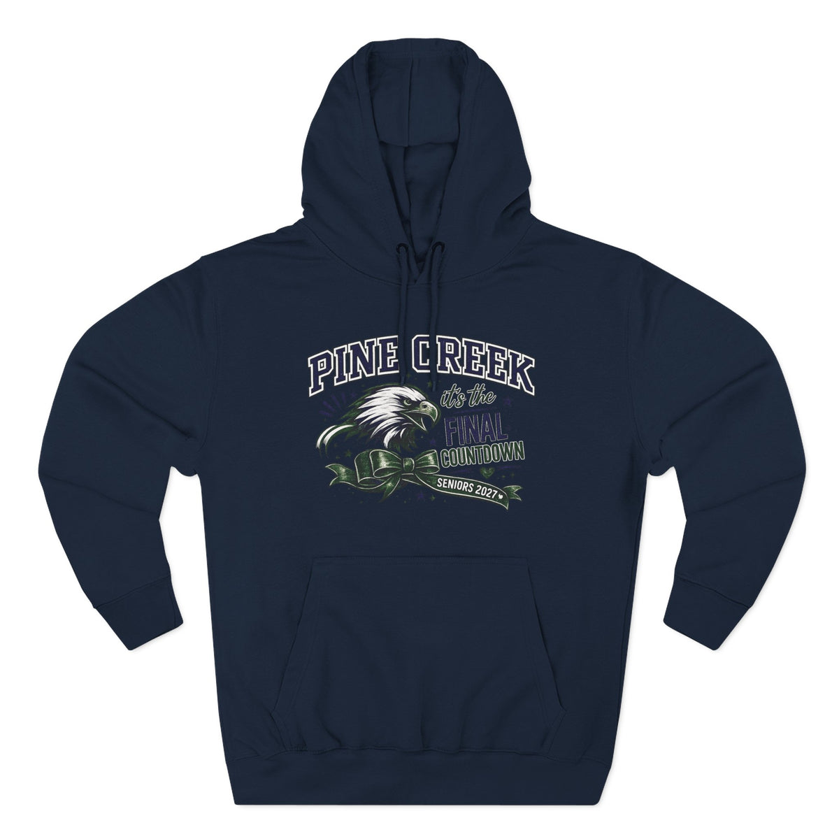Pine Creek Custom Senior Three-Panel Fleece Hoodie