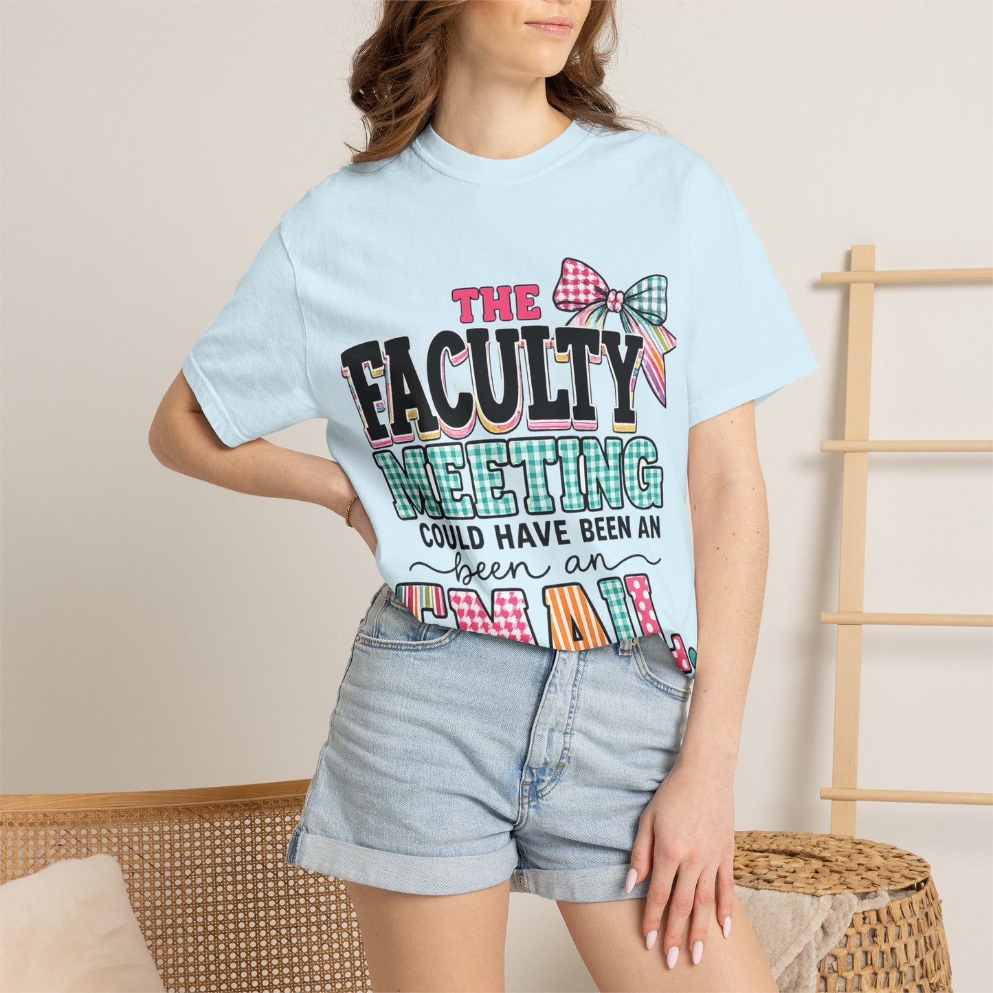 The Faculty Meeting - Unisex Garment-Dyed T-shirt