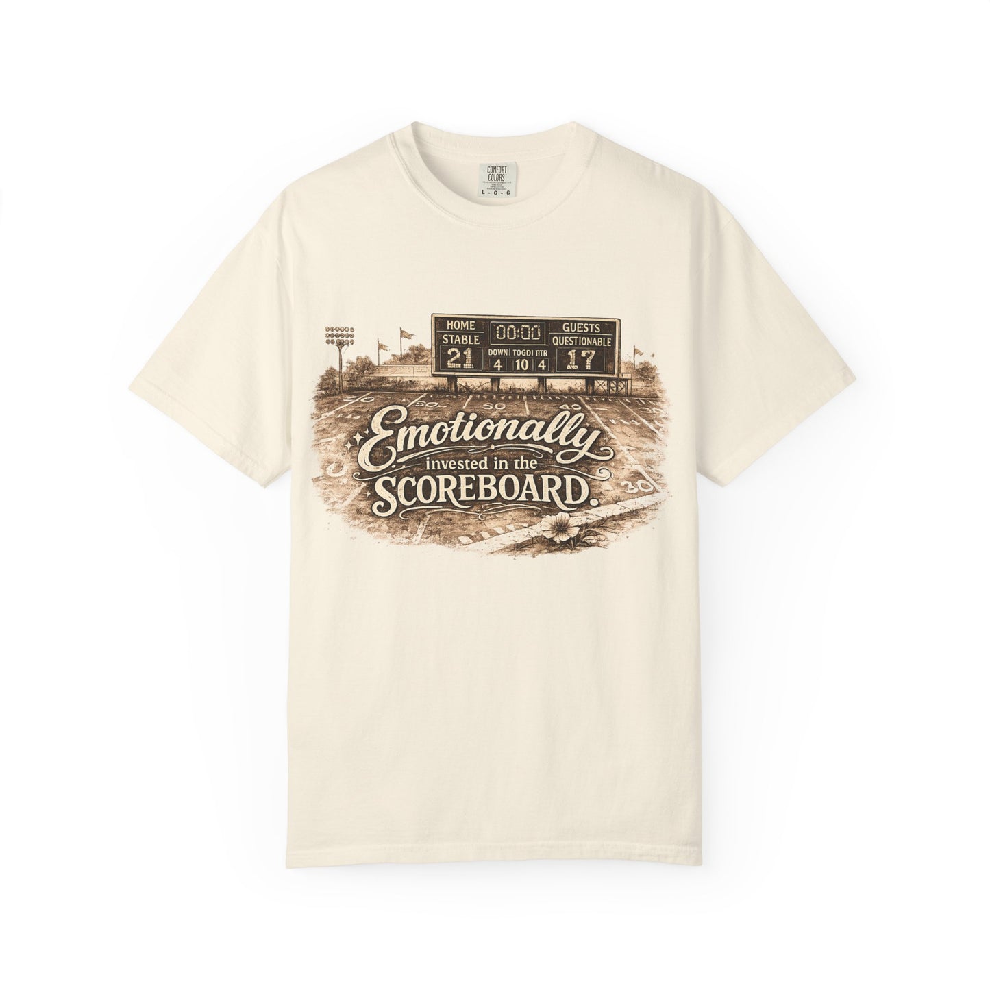 Emotionally invested - Unisex Garment-Dyed T-shirt