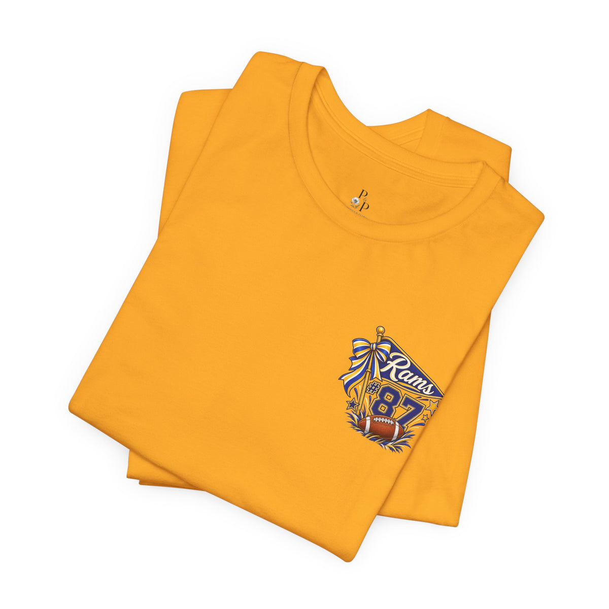 Rams 87 Football Pocket Tee