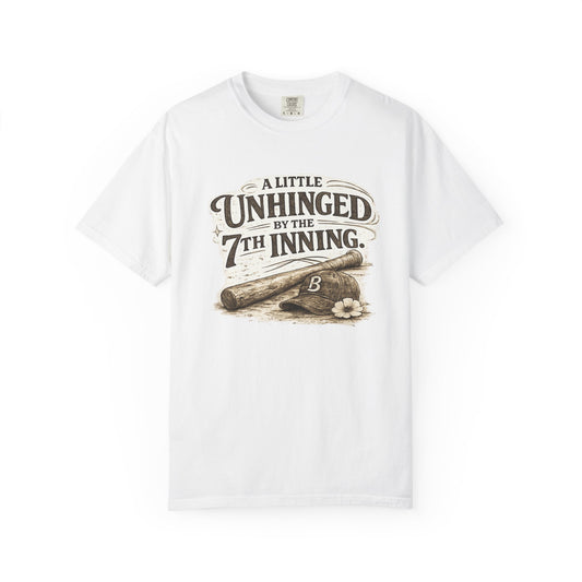 Unhinged Baseball Shirt - Unisex Garment-Dyed T-shirt