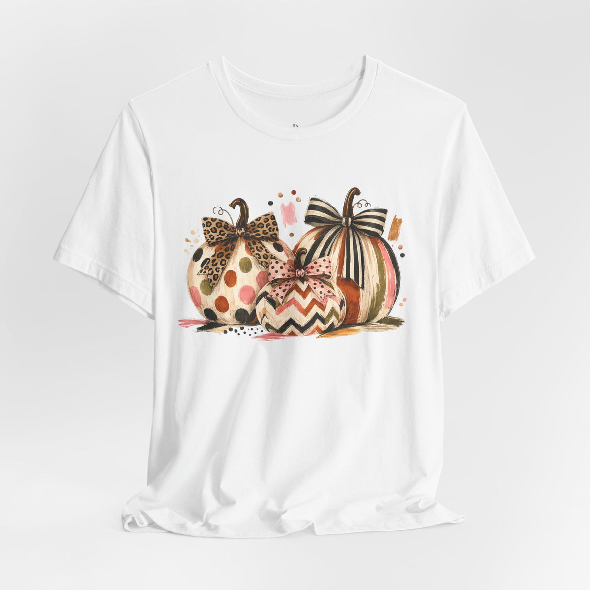 Pretty in Pumpkin | Boutique Fall Graphic Tee 🎀🍂  Jersey Short Sleeve Tee