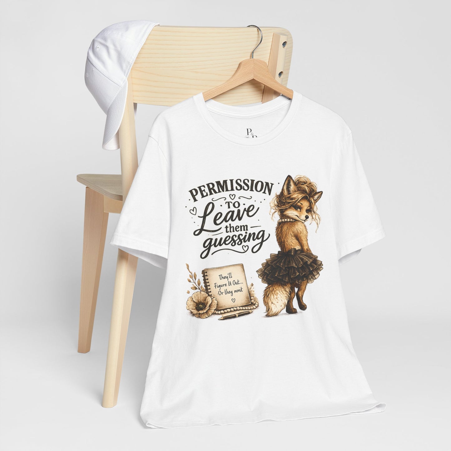 Permission to... Leave them Guessing  Unisex Jersey Short Sleeve Tee