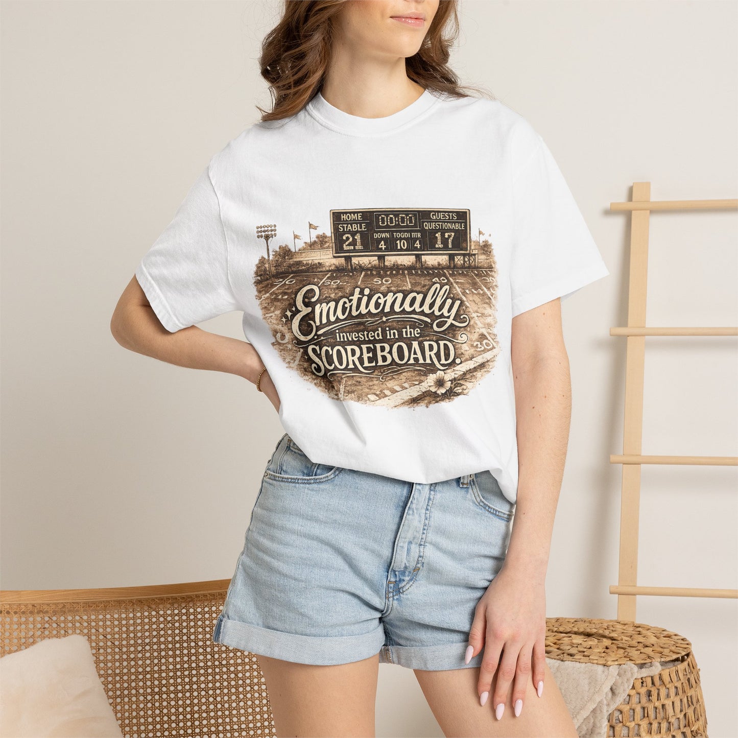 Emotionally invested - Unisex Garment-Dyed T-shirt