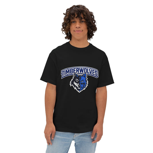 Custom Mascot - Unisex Oversized Boxy Tee
