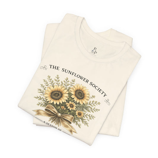 The Sunflower Society - Unisex Jersey Short Sleeve Tee