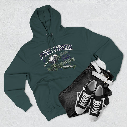 Pine Creek Custom Senior Three-Panel Fleece Hoodie