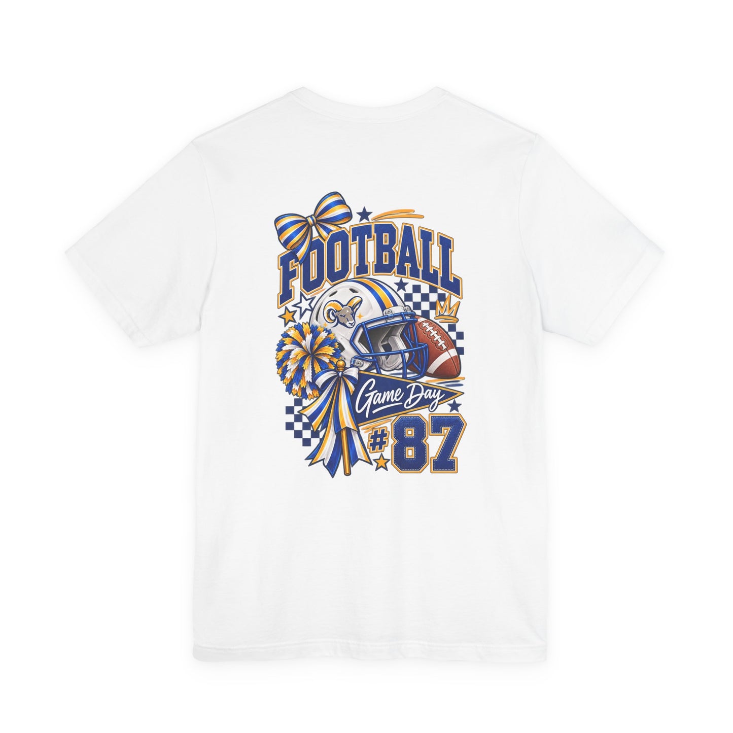 Rams 87 Football Pocket Tee