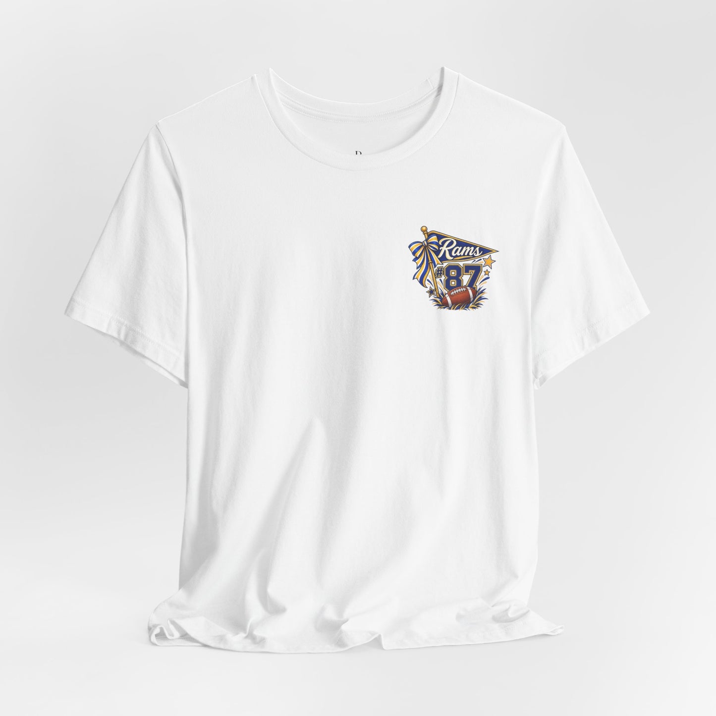 Rams 87 Football Pocket Tee