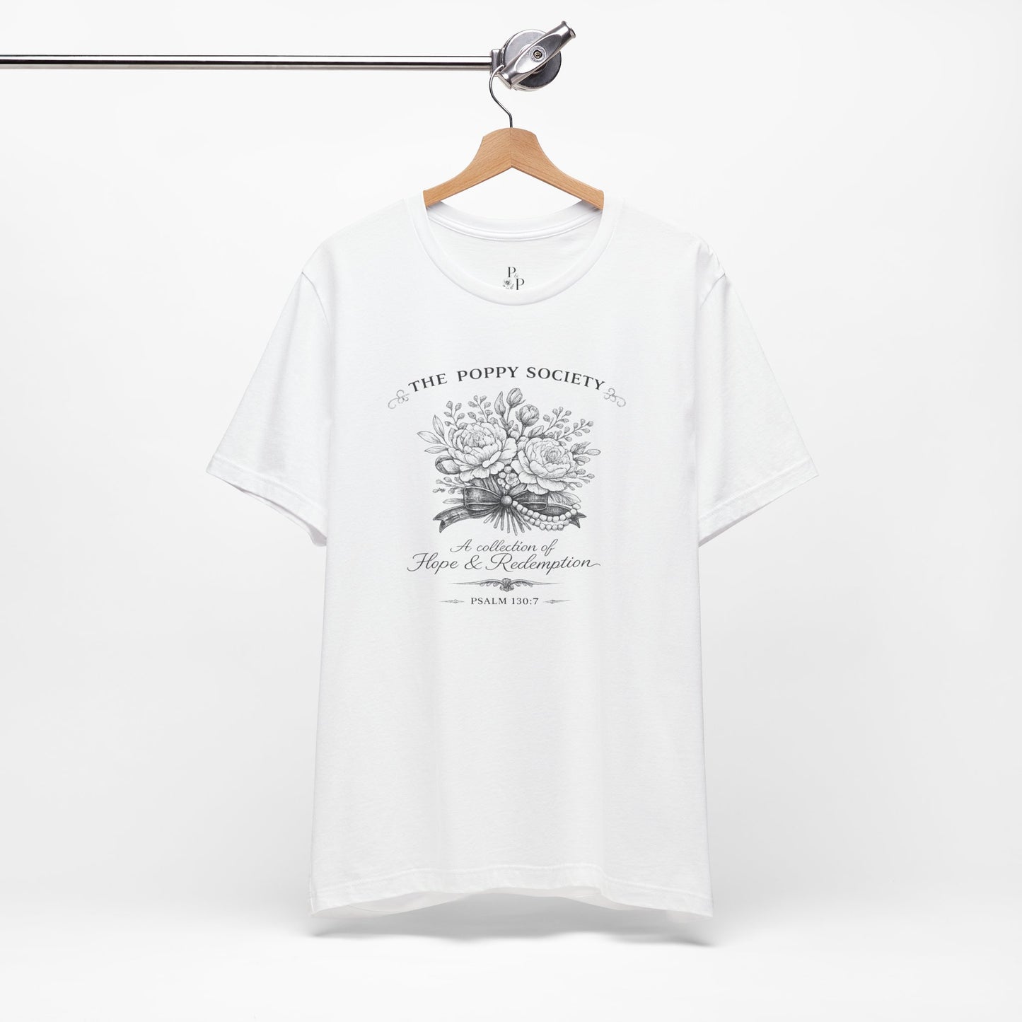 The Poppy Society Mono Chromatic - Unisex Jersey Short Sleeve Tee
