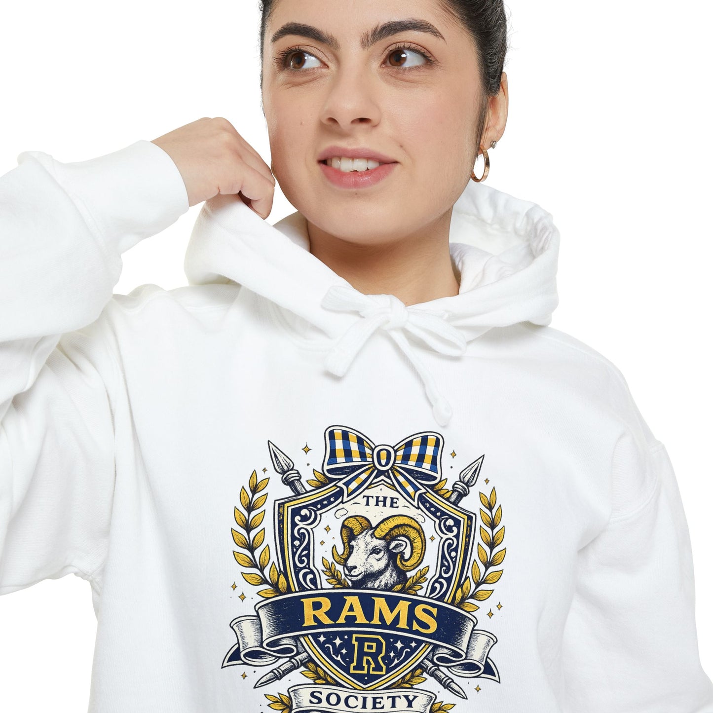 Rampart Custom Hoodie - Unisex Garment-Dyed Hoodie