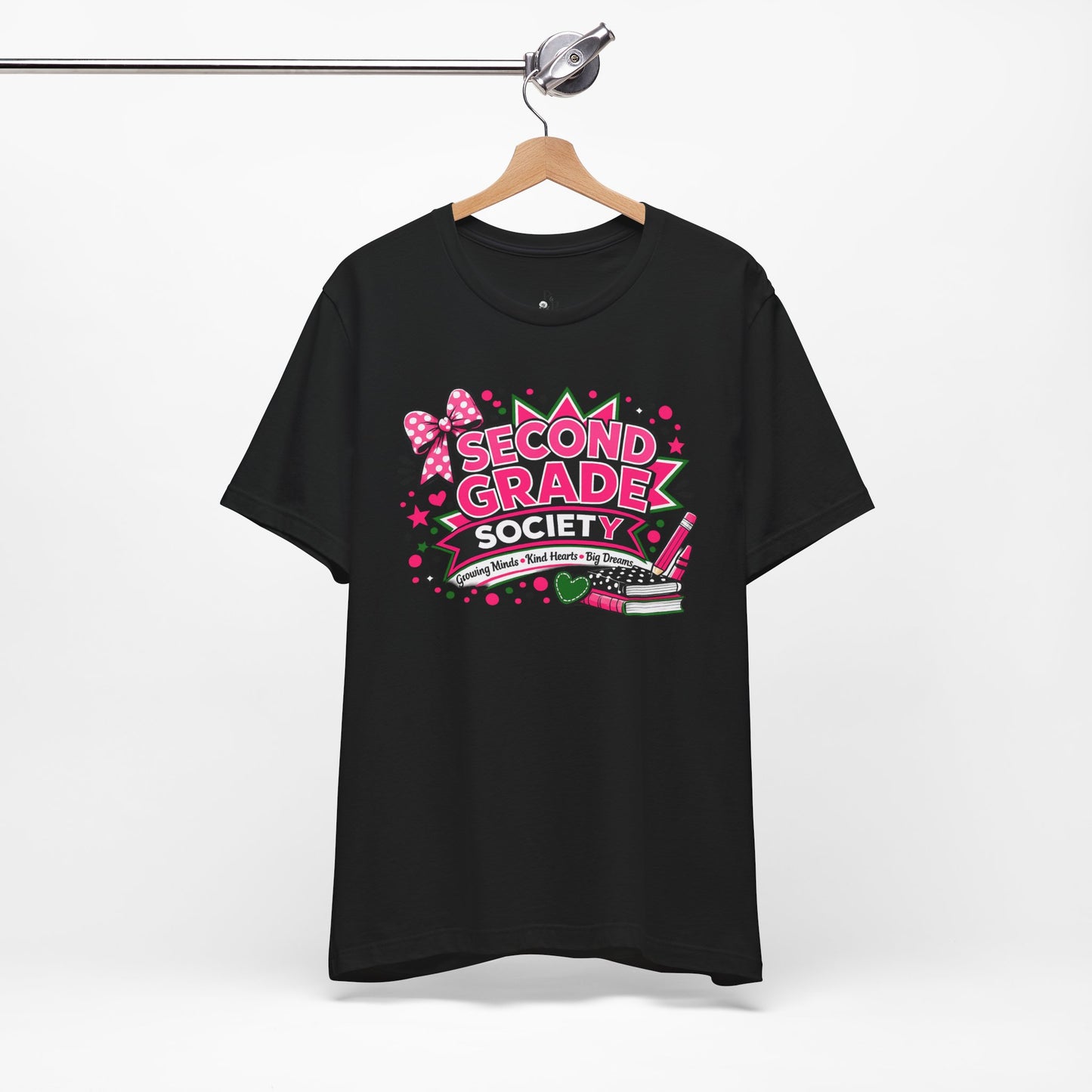 Second Grade Society Unisex Jersey Short Sleeve Tee