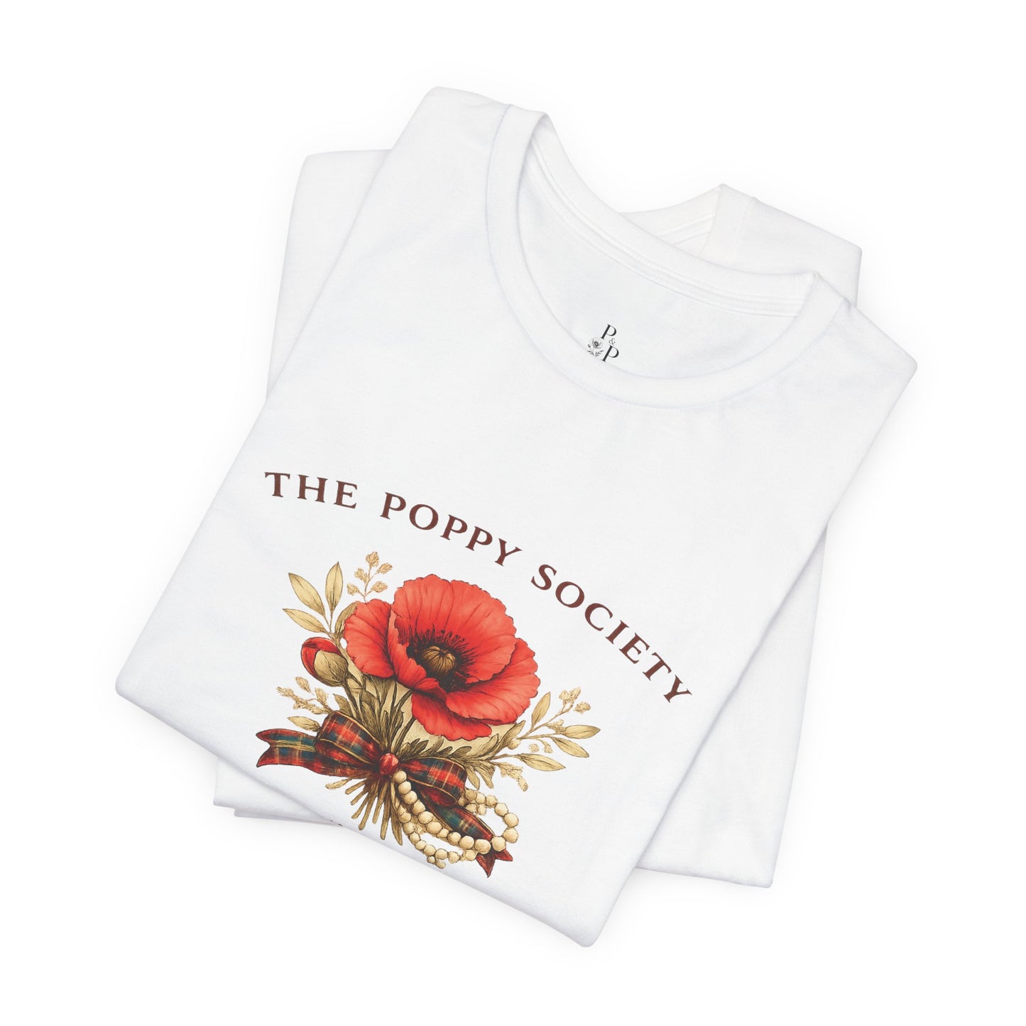 The Poppy Society - Unisex Jersey Short Sleeve Tee