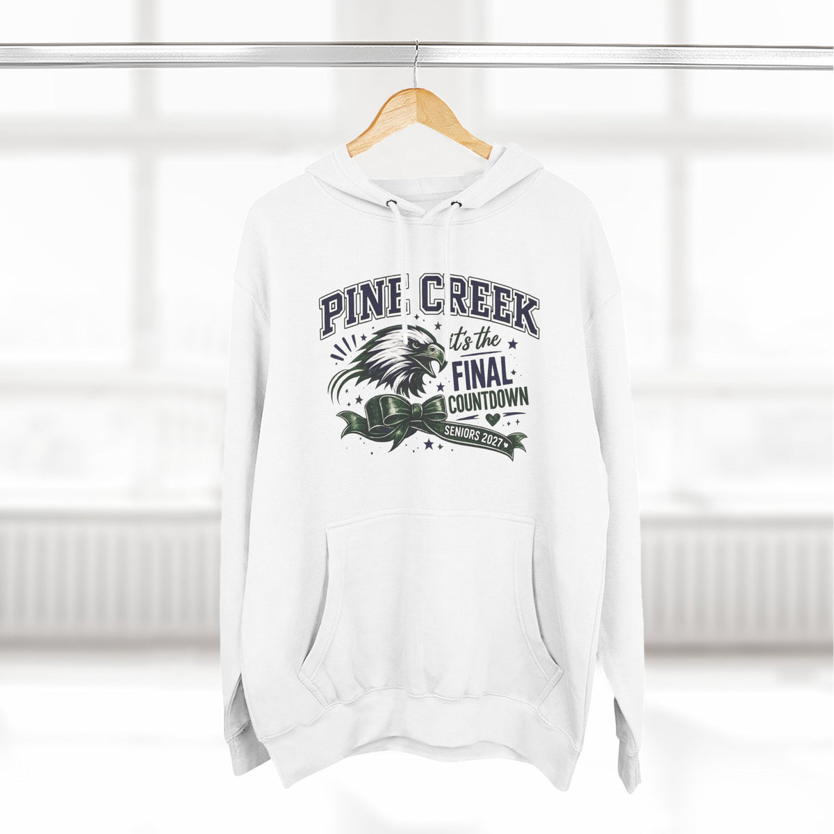 Pine Creek Custom Senior Three-Panel Fleece Hoodie