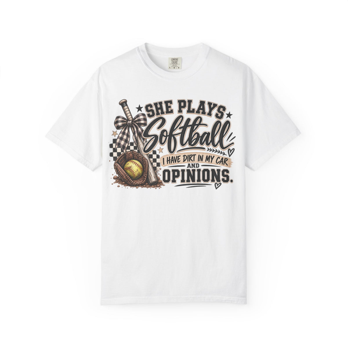 Softball humor - Unisex Garment-Dyed T-shirt