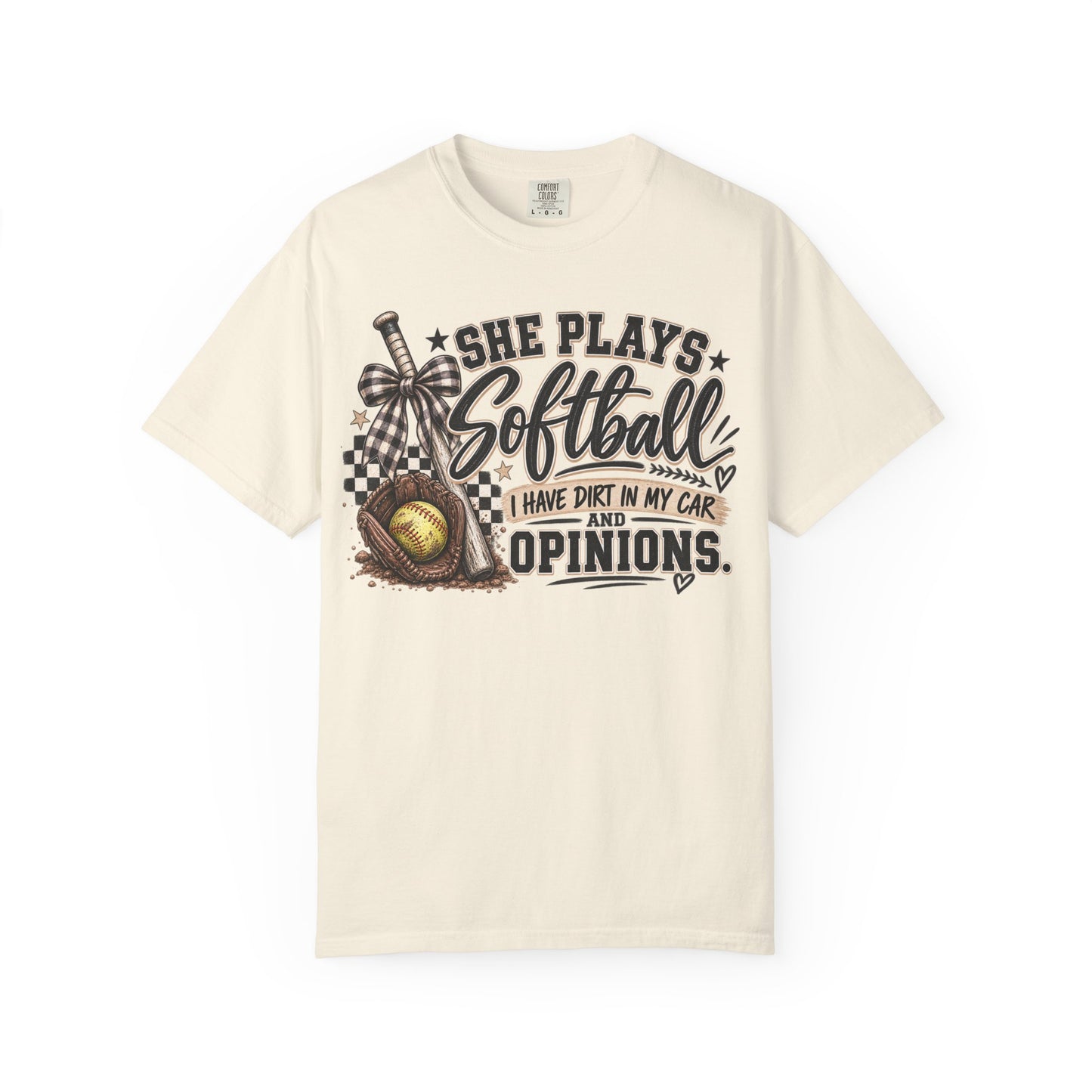 Softball humor - Unisex Garment-Dyed T-shirt