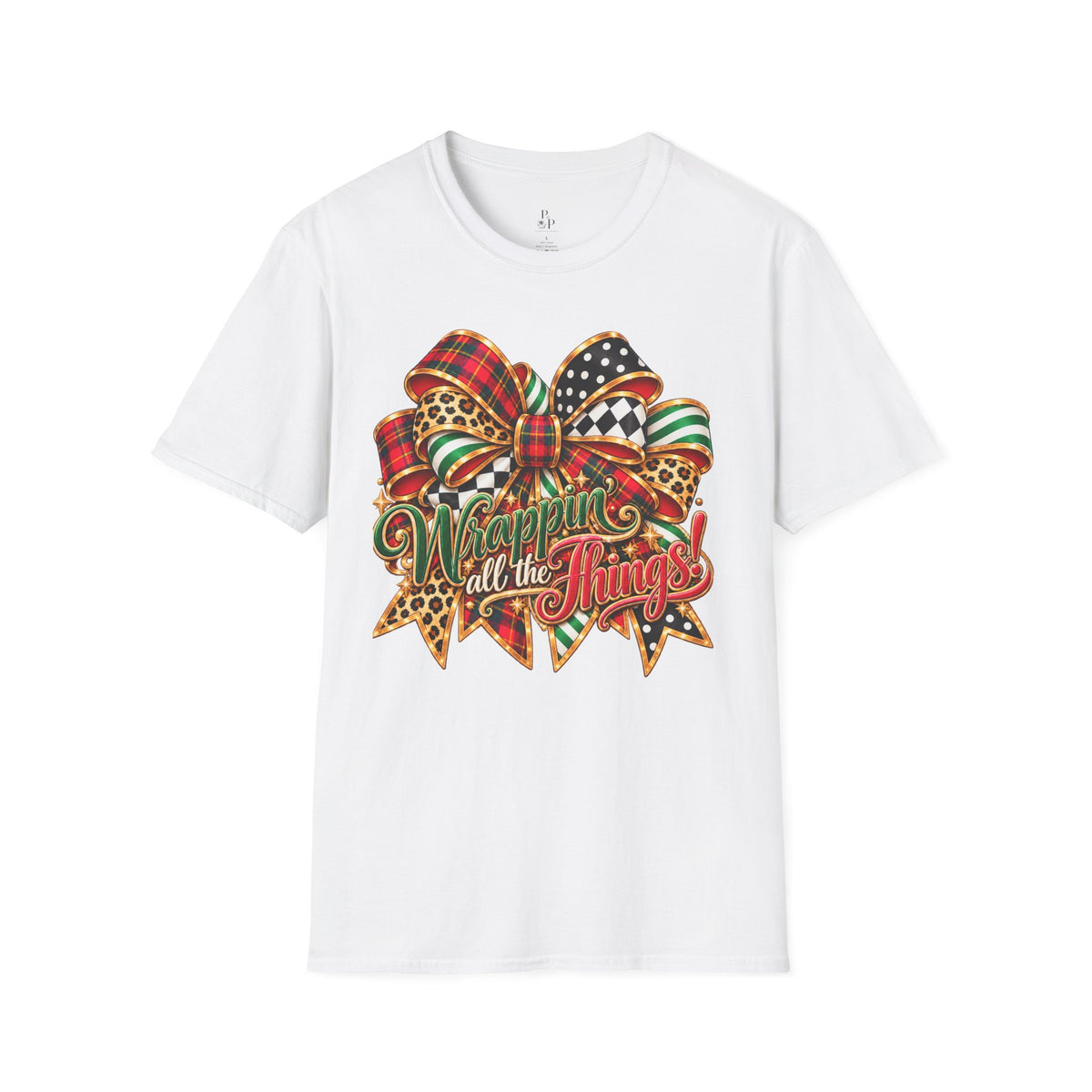 All the Jingles Christmas Bow T-Shirt