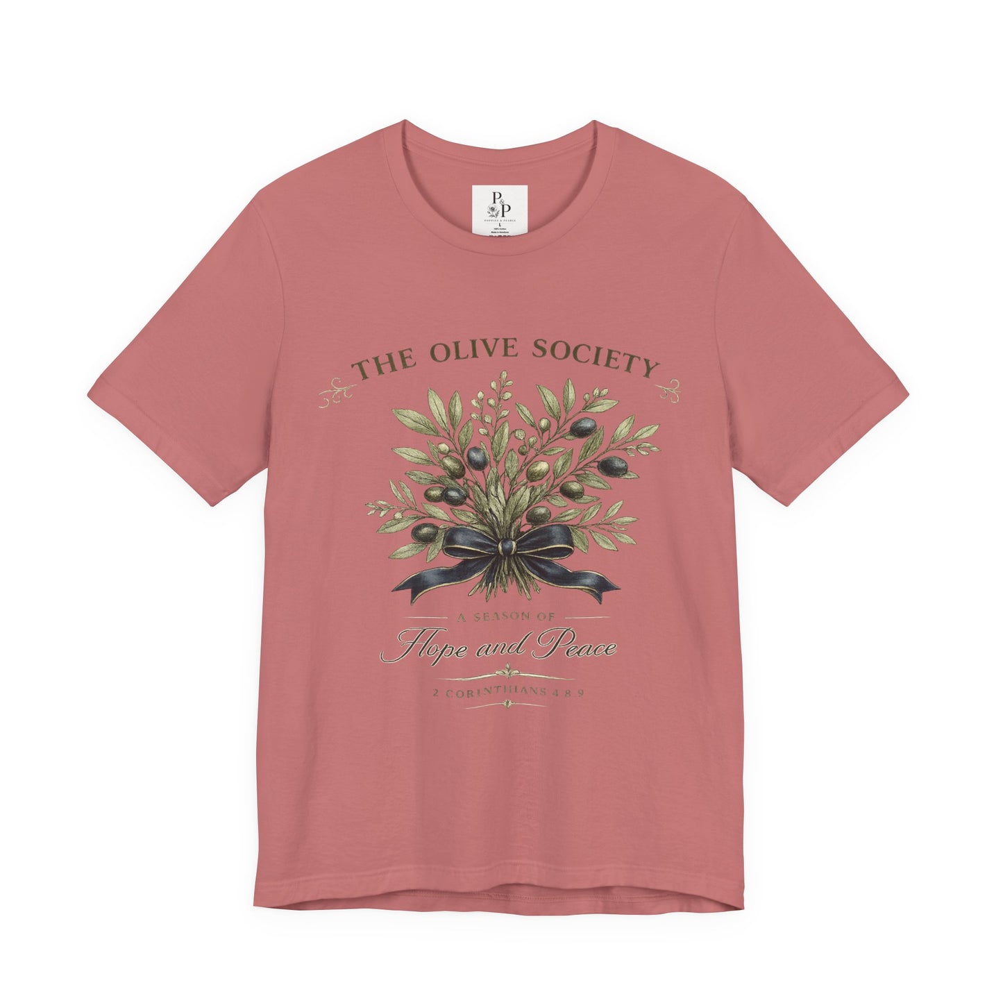 The Olive Society - Unisex Jersey Short Sleeve Tee