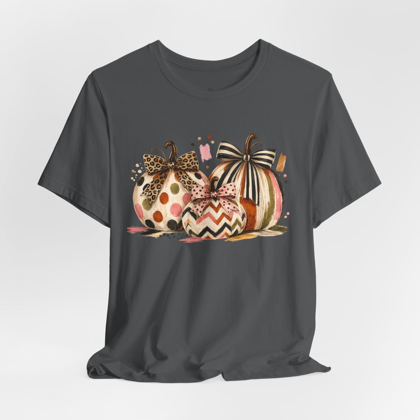 Pretty in Pumpkin | Boutique Fall Graphic Tee 🎀🍂  Jersey Short Sleeve Tee