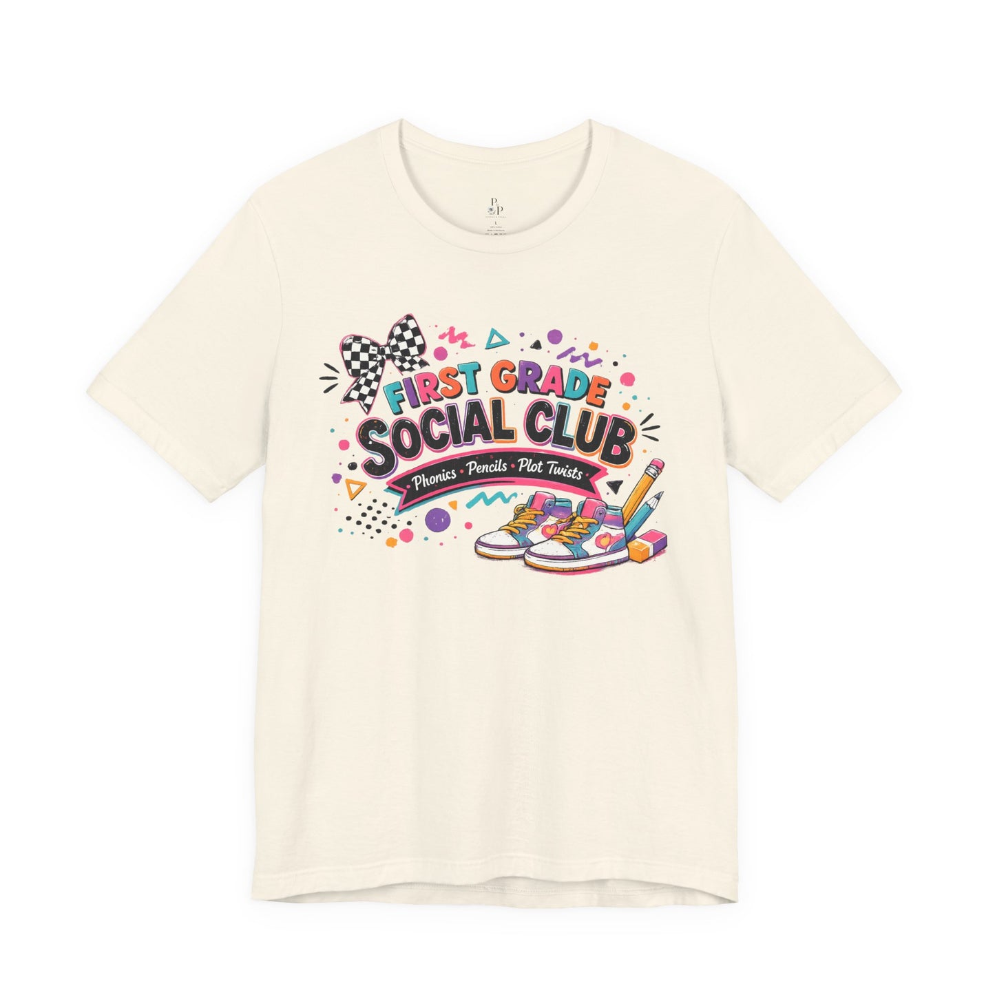 First Grade Social Club Unisex Jersey Short Sleeve Tee