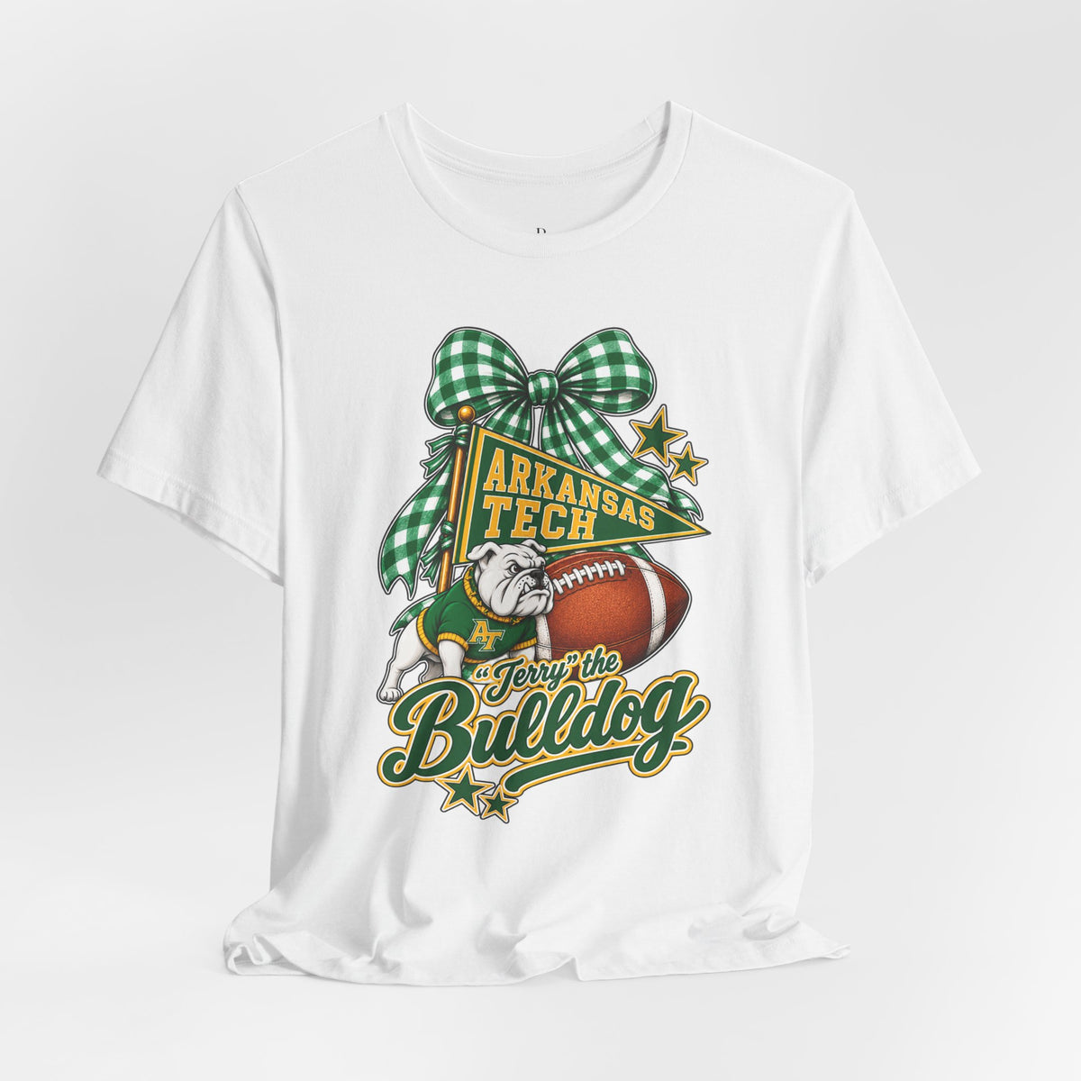 Arkansas Tech 'Jerry the Bulldog' Football T-Shirt