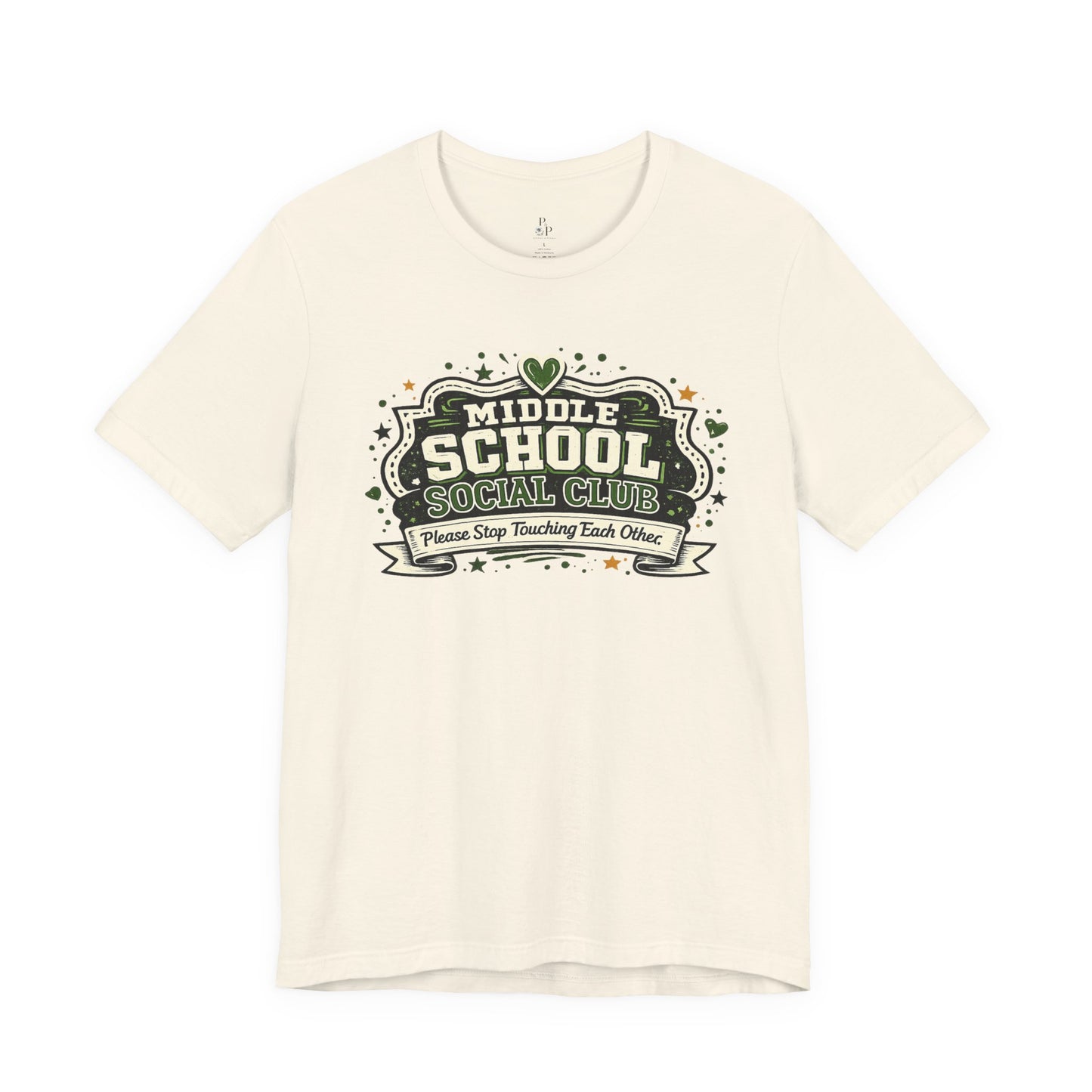 Middle School Social Club Unisex Jersey Short Sleeve Tee