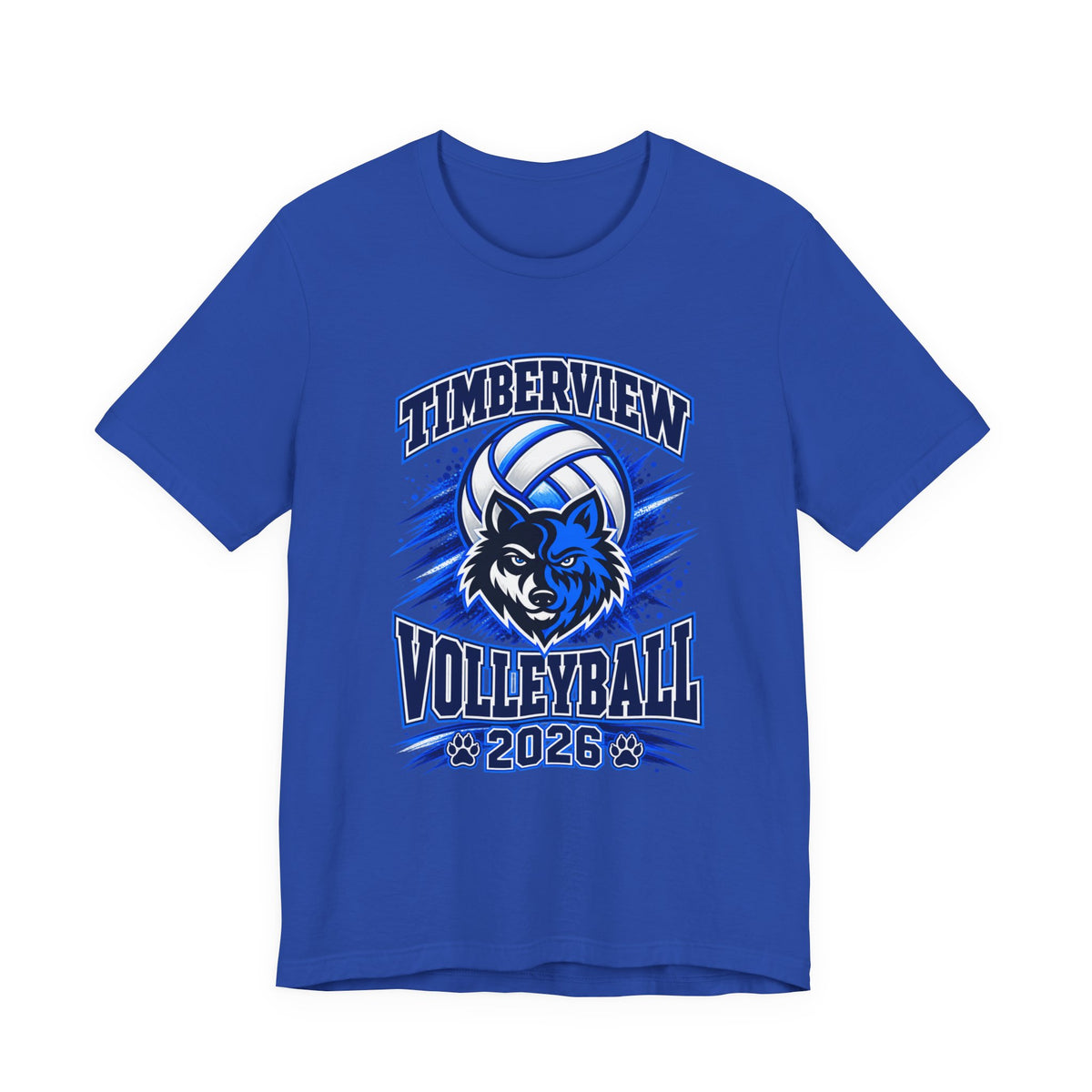 Timberview Volleyball 2026 Wolf Team T-Shirt