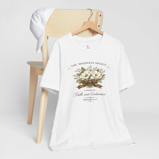 The Magnolia Society - Unisex Jersey Short Sleeve Tee