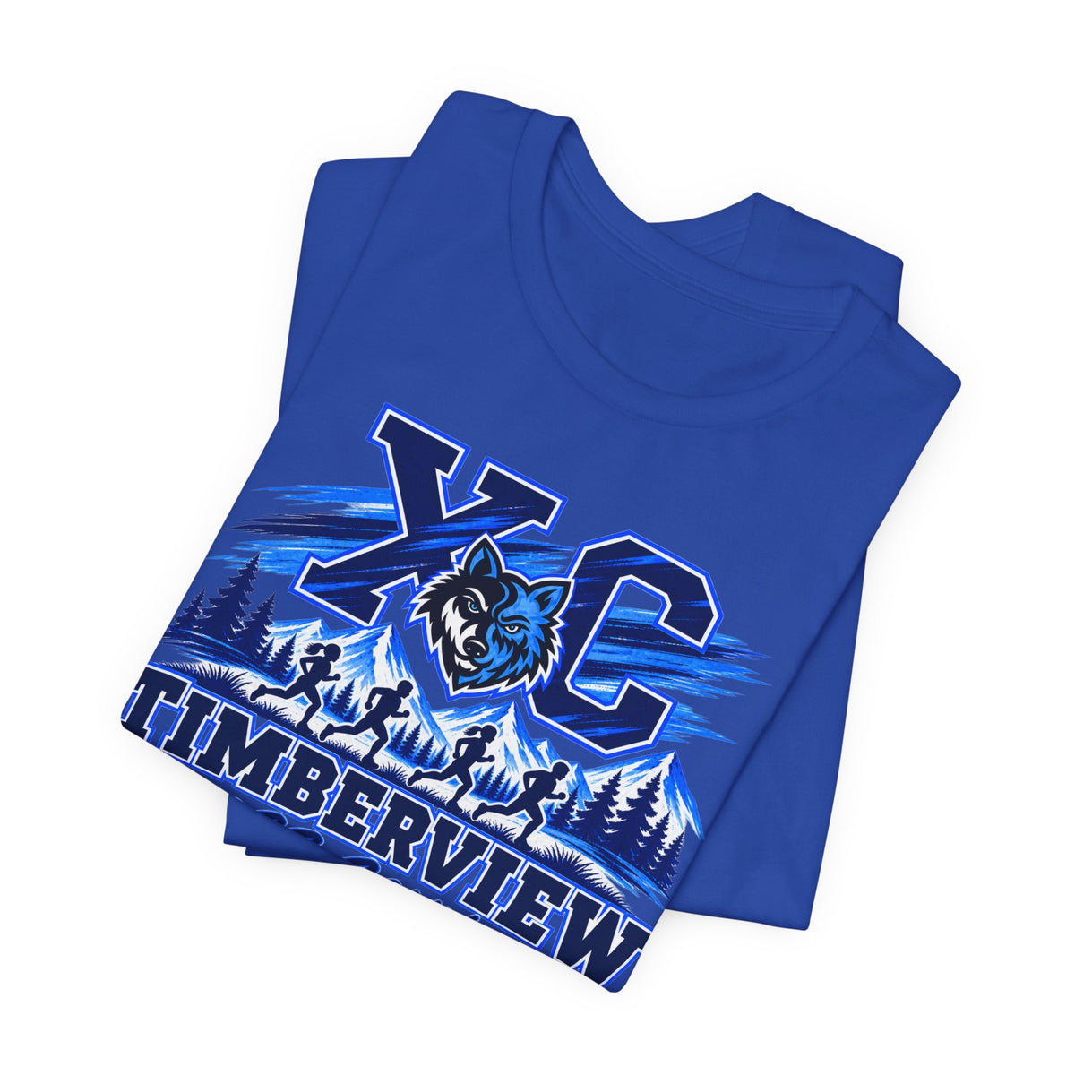 Timberview Cross Country XC Team T-Shirt — School Track & Running Tee