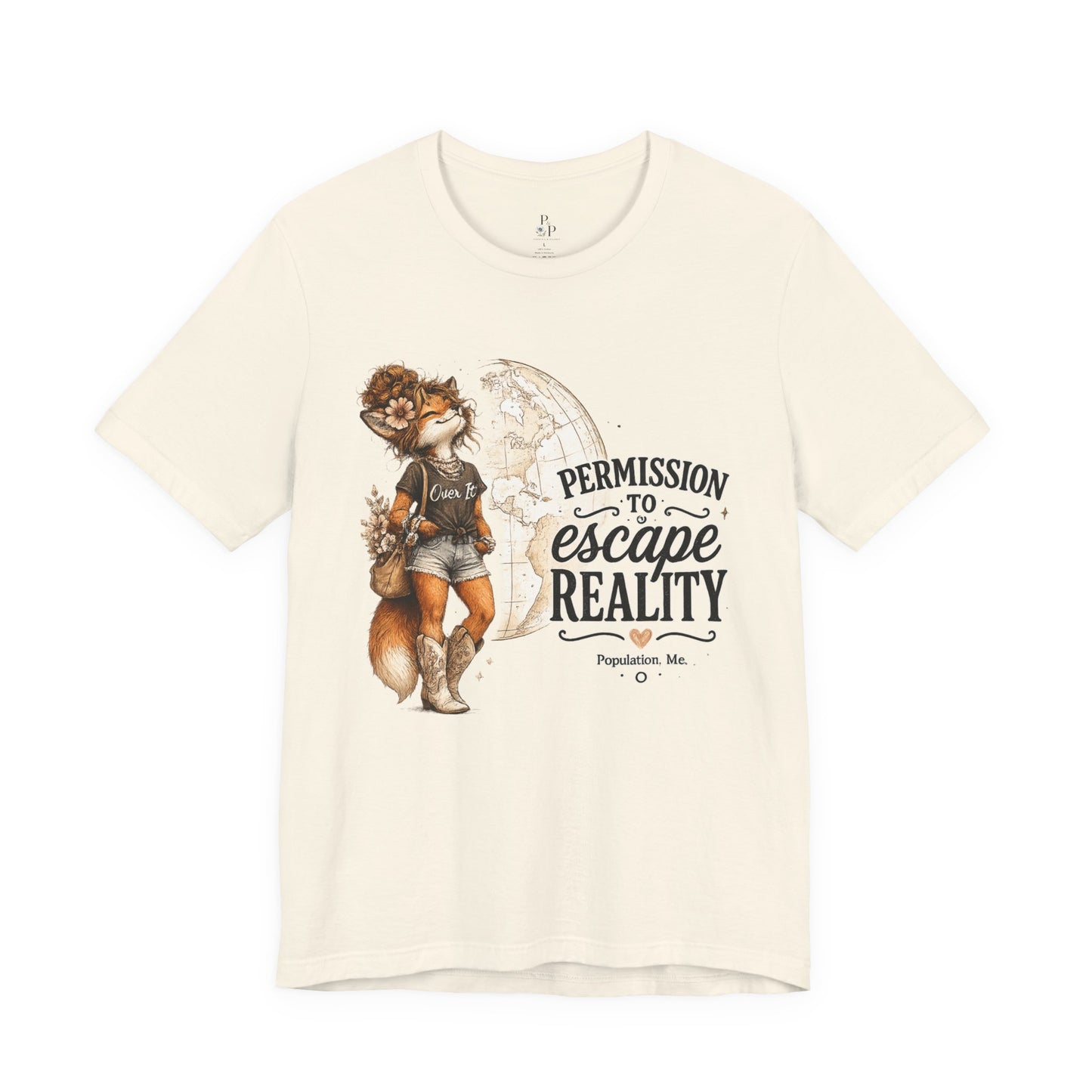 Permission to... Escape Reality Unisex Jersey Short Sleeve Tee