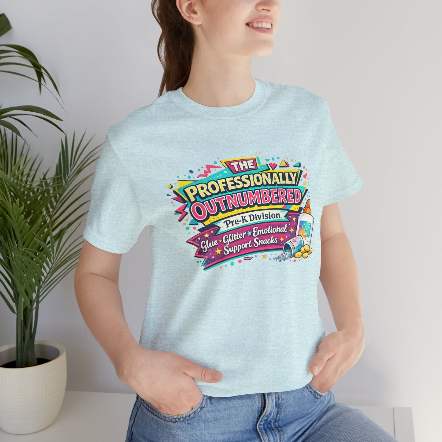 Professionally Outnumbered - Unisex Jersey Short Sleeve Tee