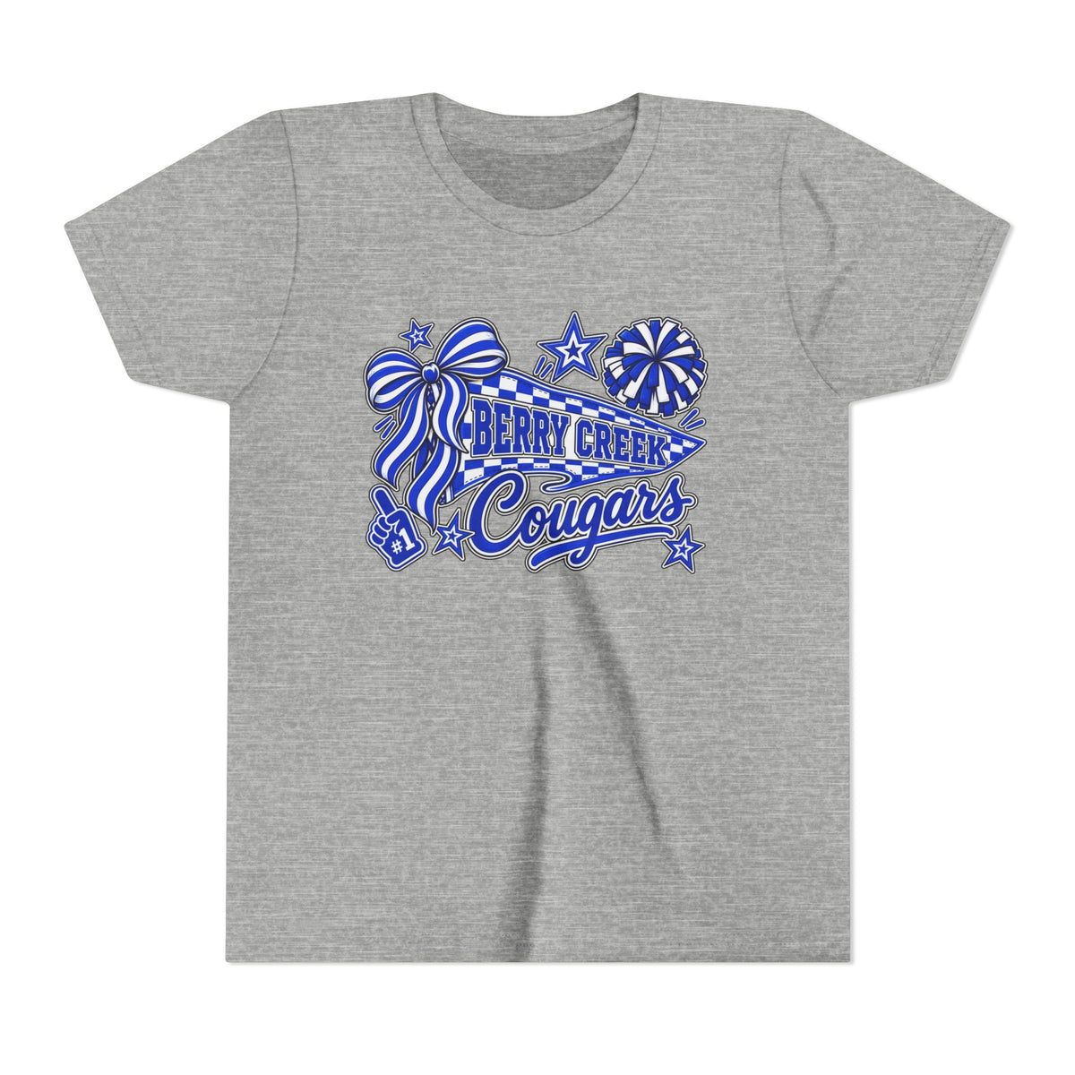 Berry Creek Custom Sideline Youth Short Sleeve Tee