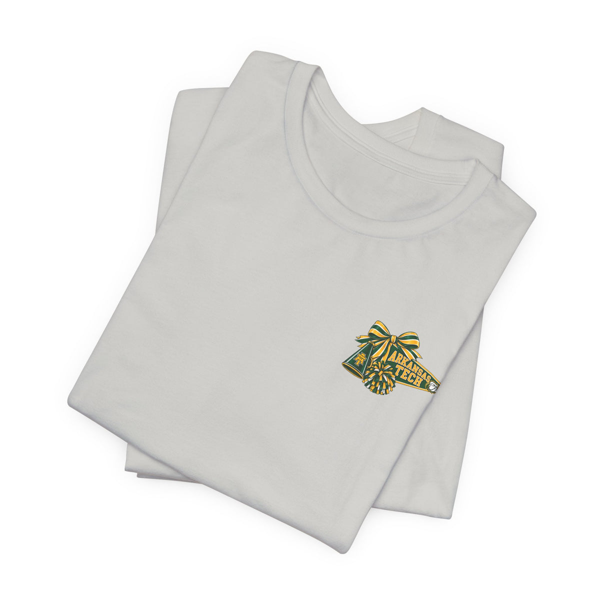 Friday Night Lights Cheer T-Shirt — “She Cheers, She Marches, I Just Try to Keep Up” — Marching Band & Cheer Mom Tee