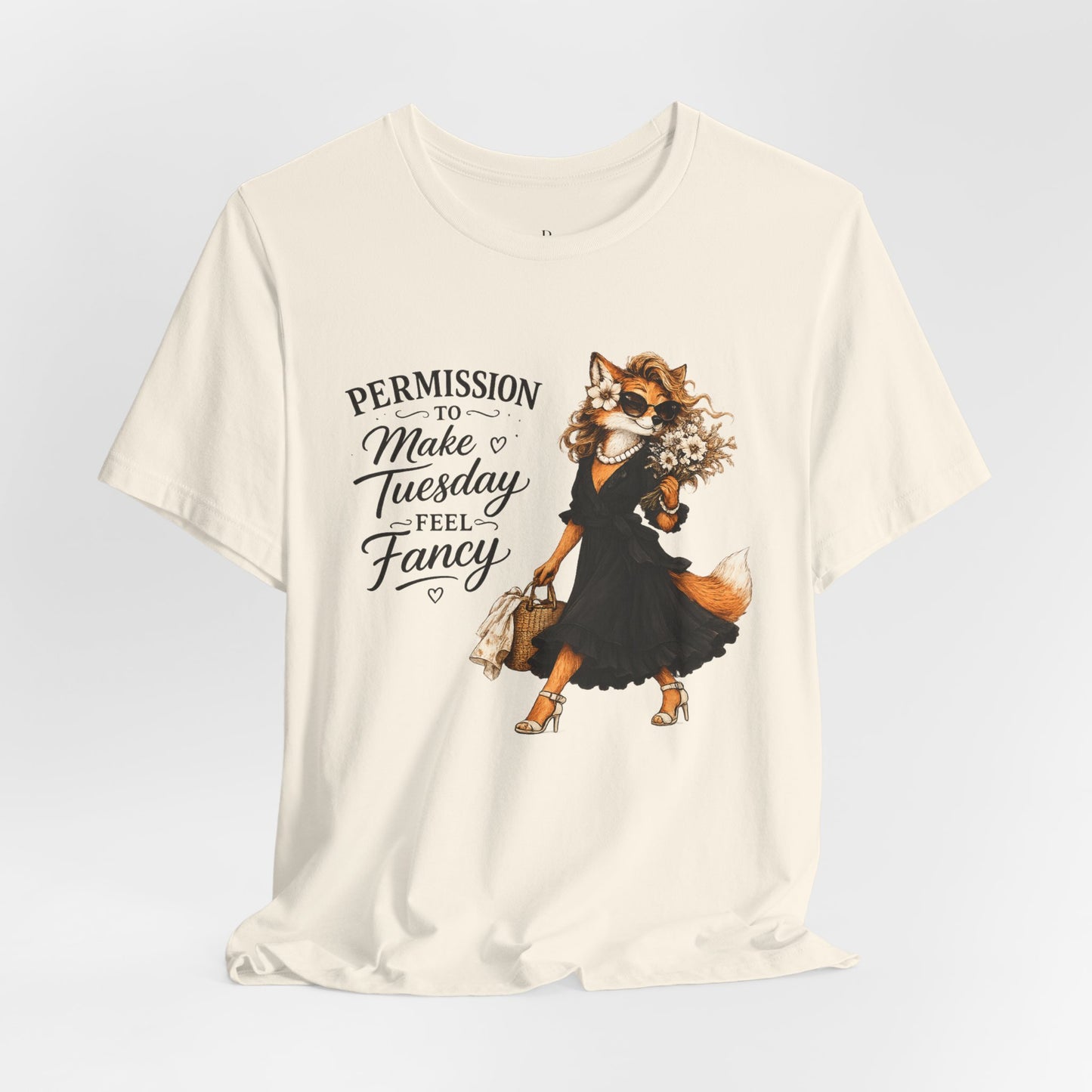 Permission to... Be Fancy Unisex Jersey Short Sleeve Tee