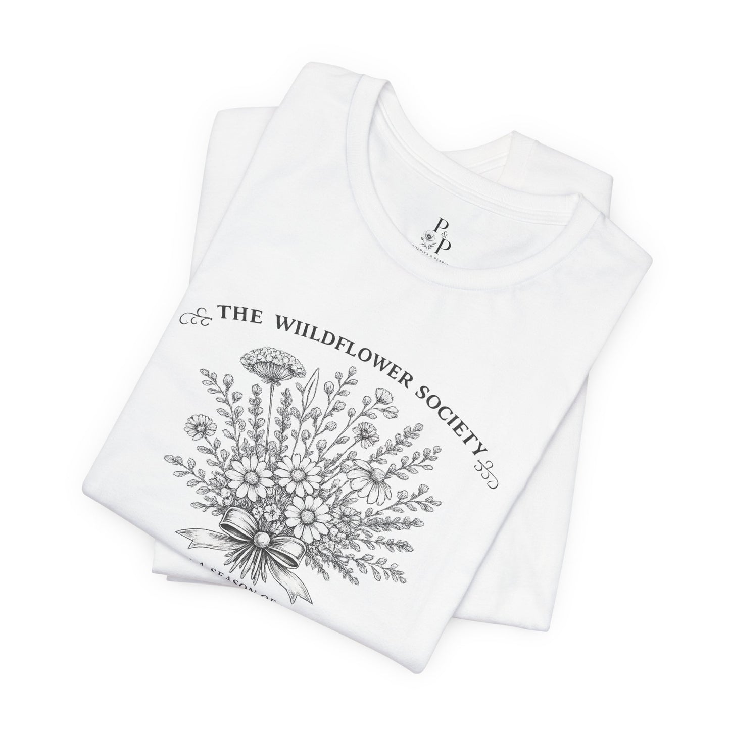 The Wildflower Society Mono Chromatic - Unisex Jersey Short Sleeve Tee