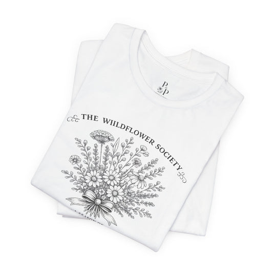 The Wildflower Society Mono Chromatic - Unisex Jersey Short Sleeve Tee
