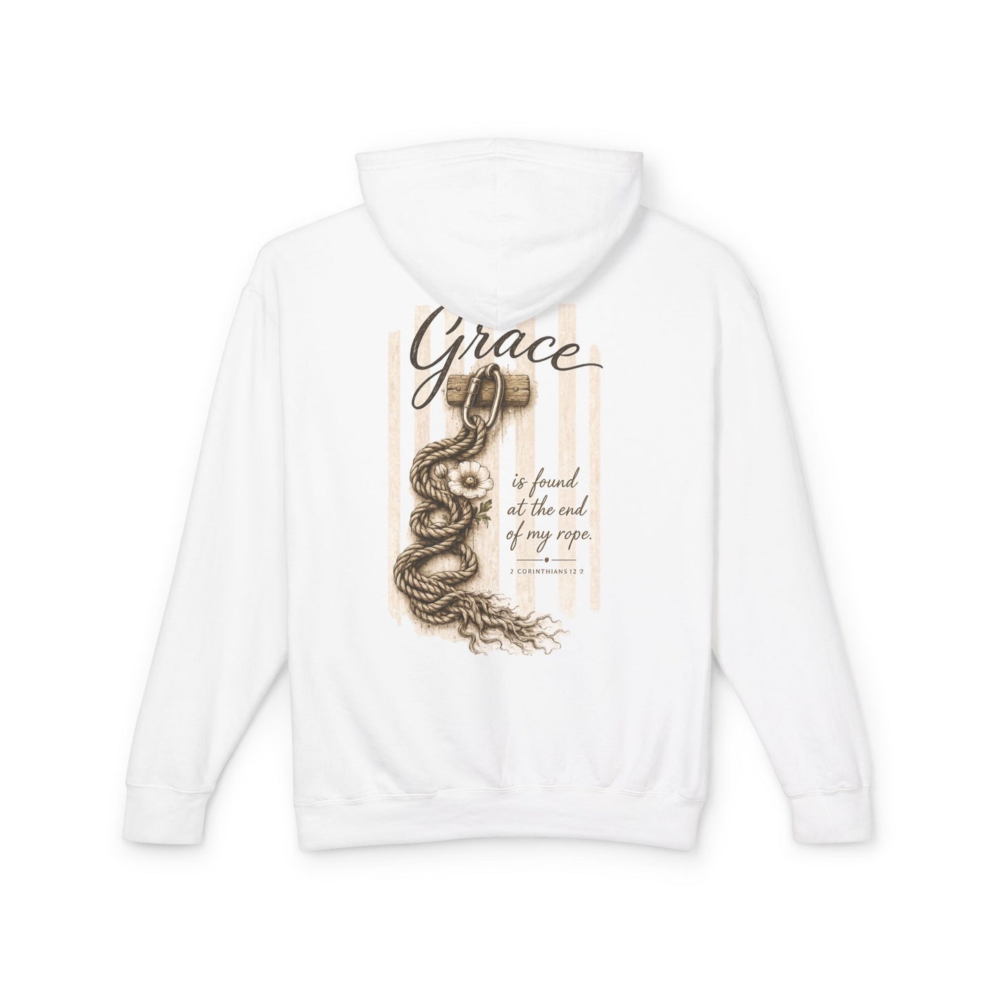 Hope Can Abound Unisex Lightweight Hooded Sweatshirt