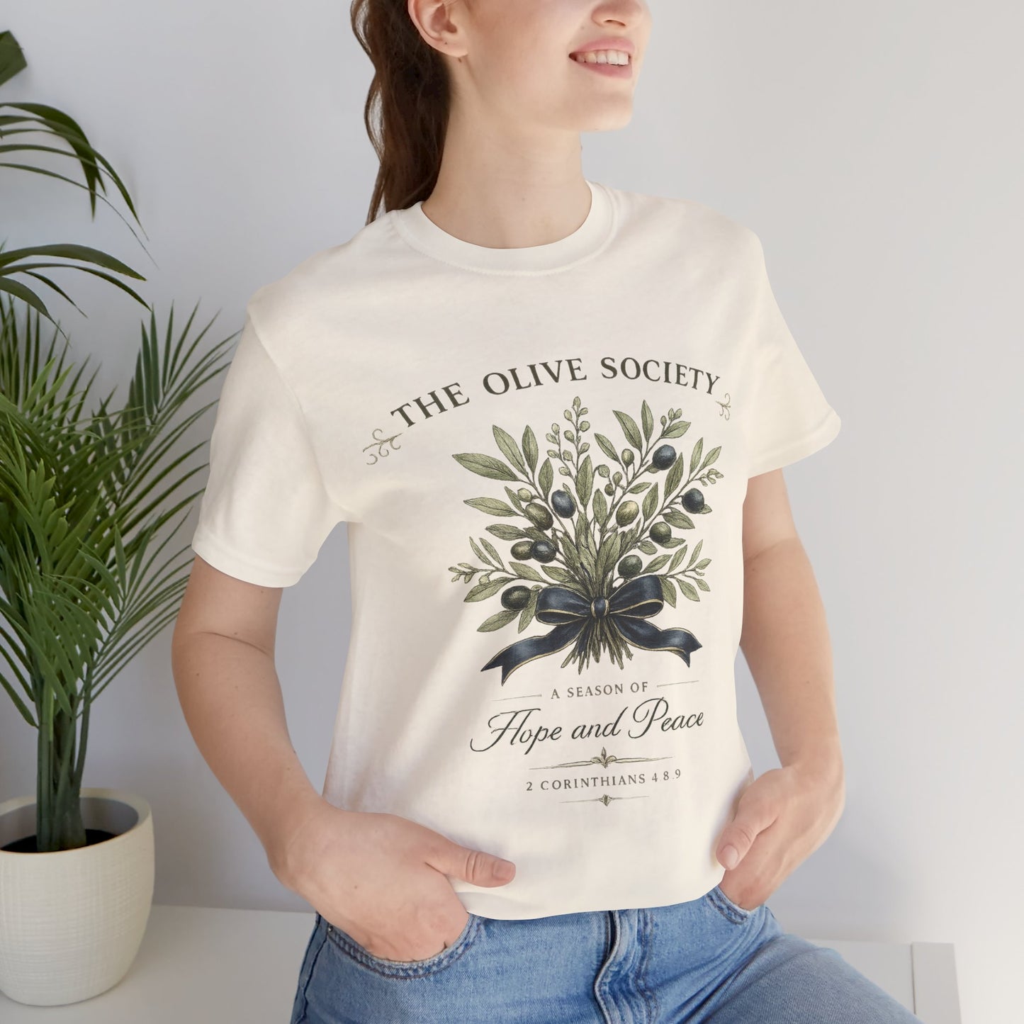 The Olive Society - Unisex Jersey Short Sleeve Tee